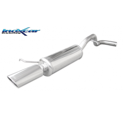 Escape trasero deportivo 1X120X80 SEAT LEON (Type 1M) 1.8 20V (125CV) 2000-- CON Homologacion Europea Inoxcar