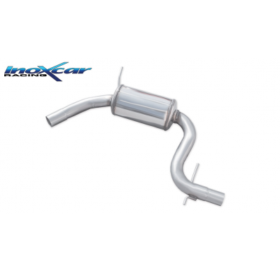 Tubo central con silenciador SEAT LEON (Type 1P) 2.0 TSI CUPRA (240CV) 2006-- Ø 65 SIN homologacion Inoxcar