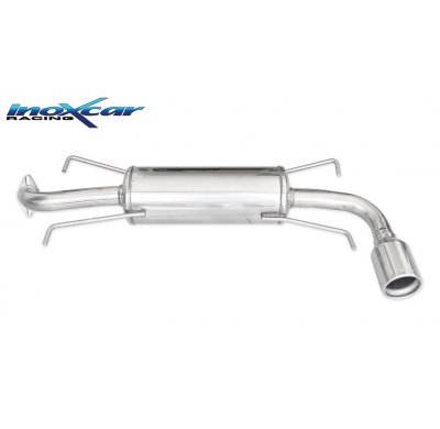 Escape trasero deportivo 1X102 SUBARU IMPREZA 4WD 2.0D BOXER DIESEL (150CV) 2009-- Ø 54 CON Homologacion Europea Inoxcar