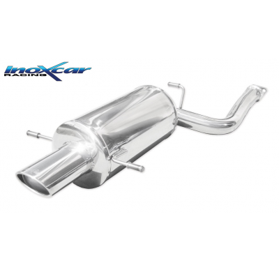 Escape trasero deportivo 1X120X80 SUBARU IMPREZA 4WD 2.0 GT TURBO --2000 CON Homologacion Europea Inoxcar