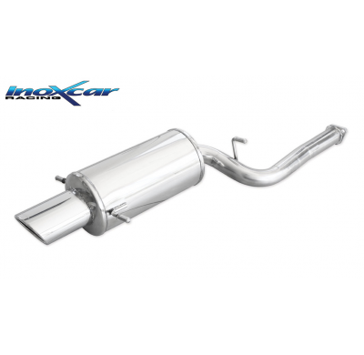 Escape trasero deportivo 1X150X105 SUBARU IMPREZA 4WD 2.0 GT TURBO --2000 CON Homologacion Europea Inoxcar