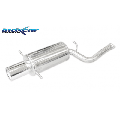 Escape trasero deportivo 1X120 MEGA SUBARU IMPREZA 4WD 2.0 GT TURBO --2000 CON Homologacion Europea Inoxcar