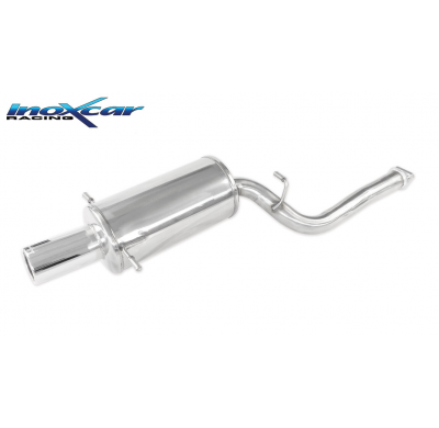 Escape trasero deportivo 1X102 SUBARU IMPREZA 4WD 2.0 WRX TURBO 2001-- CON Homologacion Europea Inoxcar