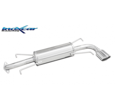 Escape trasero deportivo 1X120X80 SUBARU IMPREZA 4WD 2.0R (150CV) 2007-- CON Homologacion Europea Inoxcar