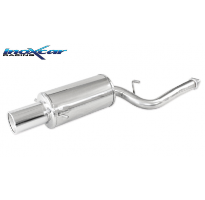 Escape trasero deportivo 1X120 MEGA SUBARU IMPREZA 4WD 2.5 STI TURBO (280CV) 2006-- CON Homologacion Europea Inoxcar