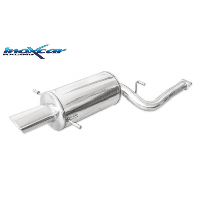 Escape trasero deportivo 1X120X80 SUBARU IMPREZA 4WD 2.5 WRX TURBO (230CV) 2006-- CON Homologacion Europea Inoxcar