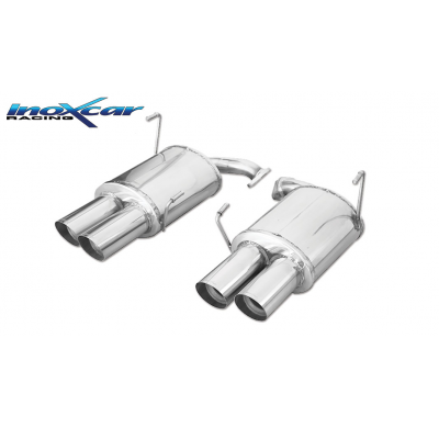 Escape trasero deportivo 2X90 RACING Salida Izq. + Dcha. SUBARU IMPREZA 4WD 2.5 WRX - STI (300cv) 2018- SIN homologacion Ino