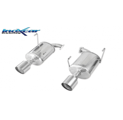 Escape trasero deportivo 1X114 RACING Salida Izq. + Dcha. SUBARU LEVORG 1.6 (170cv) 2015-- PENDIENTE de Homologacion Europea