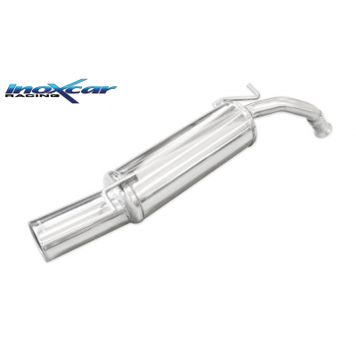 Escape trasero deportivo 1X102 TOYOTA YARIS 1.3 (85CV) 1999-- CON Homologacion Europea Inoxcar