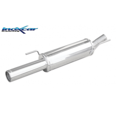 Escape trasero deportivo 1X80 VOLKSWAGEN GOLF 3 1.6 (101CV) 1991-1998 CON Homologacion Europea Inoxcar