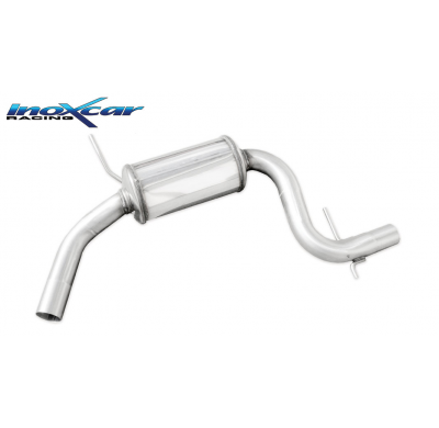 Tubo central con silenciador VOLKSWAGEN GOLF 5 2.0 16V TFSI GTI (200CV-230CV) 2004-- Ø 65 CON Homologacion Europea Inoxcar