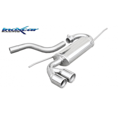 Escape trasero deportivo 2X80 VOLKSWAGEN GOLF 6 1.4 TSI (122CV) 2008-- Ø 50 CON Homologacion Europea Inoxcar