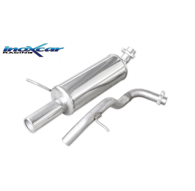 Escape trasero deportivo 1X80 VOLKSWAGEN GOLF 4 1.6 16V (105CV) 1997-2003 Ø 45 CON Homologacion Europea Inoxcar