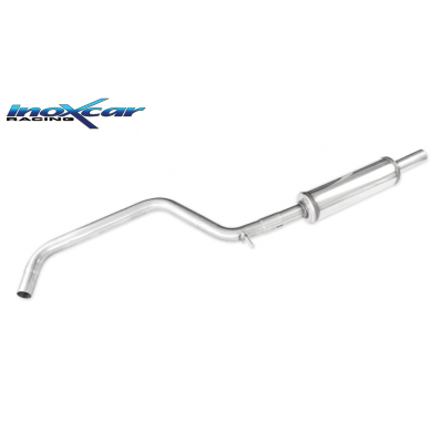 Tubo central con silenciador VOLKSWAGEN GOLF 7 2.0 GTD (184cv) 2013-- Ø 55 SIN homologacion Inoxcar