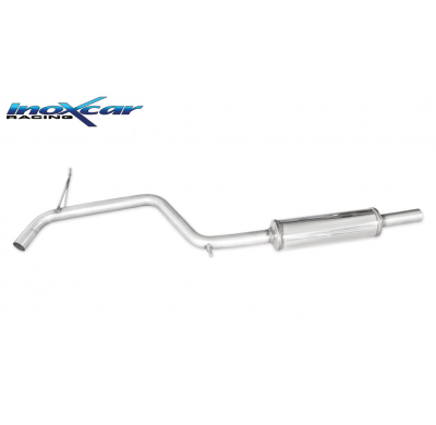 Tubo central con silenciador VOLKSWAGEN GOLF 7 1.4 TSI (140-150cv) 2013-- SIN homologacion Inoxcar