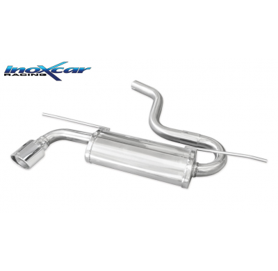 Escape trasero deportivo 1X90 X-RACE VOLKSWAGEN GOLF 7 1.6 TDI (105cv) 2015-- CON Homologacion Europea Inoxcar