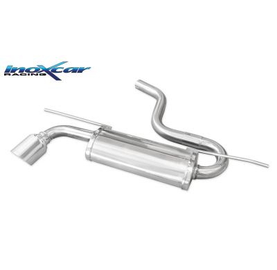 Escape trasero deportivo 1X102 RACING   VOLKSWAGEN GOLF 7 1.6 TDI (105cv) 2015-- CON Homologacion Europea Inoxcar