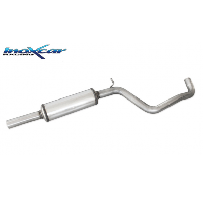 Tubo central con silenciador VOLKSWAGEN GOLF 7 GTI Clubsport 2.0 TSI (265cv-290cv-310cv) 2016-- SIN homologacion Inoxcar