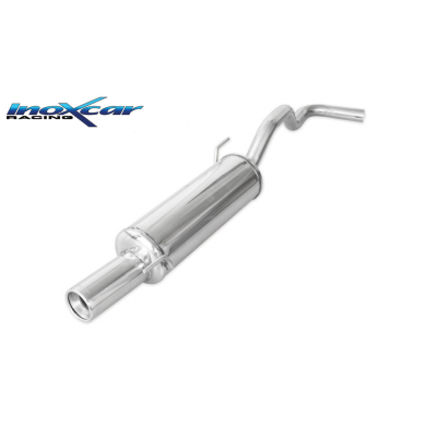 Escape trasero deportivo 1X80 VOLKSWAGEN POLO (Type 6N / 6N2) 1.4 (60CV) 1994-2001 Ø 45 CON Homologacion Europea Inoxcar