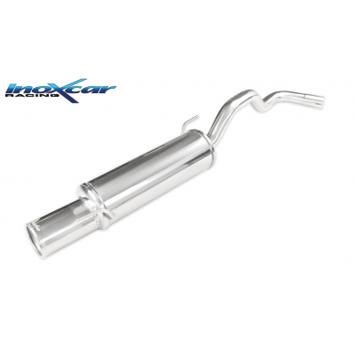Escape trasero deportivo 1X102 VOLKSWAGEN POLO (Type 6N / 6N2) 1.6 GTI (125CV) '99-'01 Ø 50 CON Homologacion Europea Inoxcar