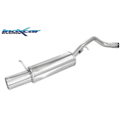 Escape trasero deportivo 1X102 VOLKSWAGEN POLO (Type 9N) 1.4 (85CV-100CV) 2001-2008 Ø 45 CON Homologacion Europea Inoxcar