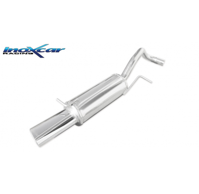 Escape trasero deportivo 1X120X80 OBLIQUO VOLKSWAGEN POLO (type 6R) 1.4 TSi Blue GT (140CV) 2013-2014  Ø 50 CON Homologacion