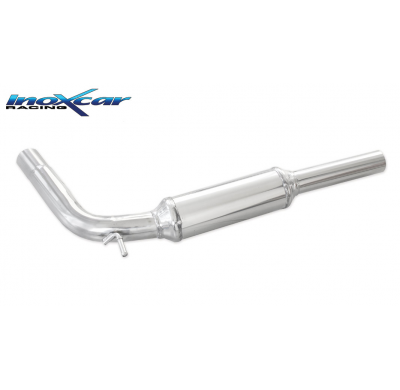 Tubo central con silenciador VOLKSWAGEN POLO (type 6R) WRC 2.0 TSI (220cv) 2013-2014 diam. 63,5 SIN homologacion Inoxcar