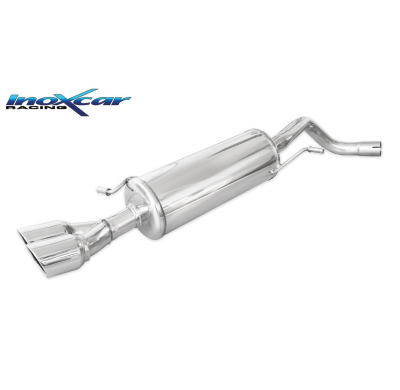 Escape trasero deportivo 2X80 X-RACE VOLKSWAGEN POLO (type 6R) WRC 2.0 TSI (220cv) 2013-2014 diam. 63,5 PENDIENTE de Homolog