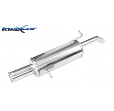 Escape trasero deportivo 1X76 Retrò Style CITROEN C2 1.6 16V VTS (125CV) 2003-- Ø 45 CON Homologacion Europea Inoxcar