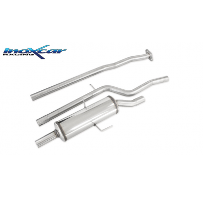 Tubo de sustitución del catalizador + Tubo central directo + Escape trasero Grupo.N  50 Ø CITROEN SAXO 1.6 16V VTS (118CV) / 1.6