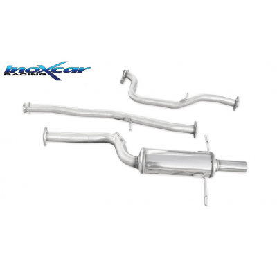 Tubo de sustitución del catalizador + Tubo central directo + Escape trasero Grupo.N 60 Ø SUBARU IMPREZA 2.5 STI TURBO (280CV) 20