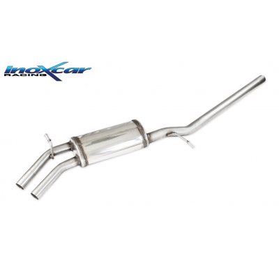 Tubo central con silenciador AUDI A4 2° serie 1.8 TURBO 20V 2WD 2001-- Ø 45 SIN homologacion Inoxcar