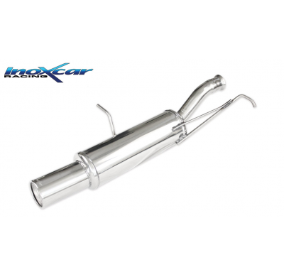 Escape trasero deportivo 1X102 PEUGEOT 307 2.0 HDI (110CV) 2002-- CON Homologacion Europea Inoxcar