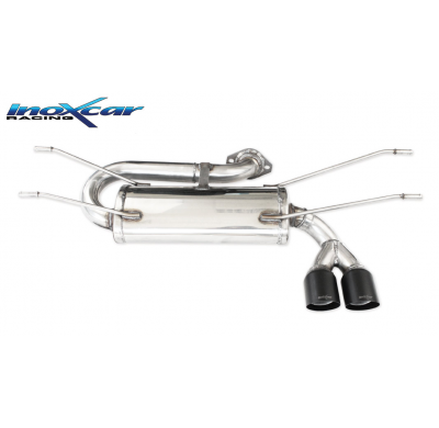 Escape trasero deportivo 2X80 Black Ceramic MAZDA MX-5 2.0 (160cv) Cabrio 2016-- PENDIENTE de Homologacion Europea Inoxcar