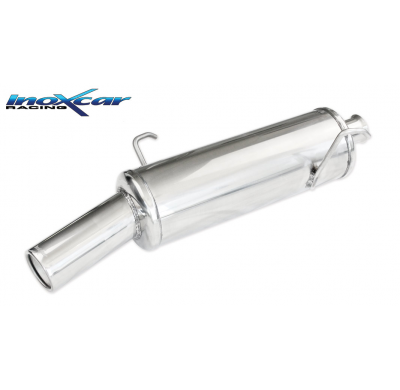 Escape trasero deportivo 1X80 PEUGEOT 206 1.9 D (70CV) 1998-2000 SIN homologacion Inoxcar