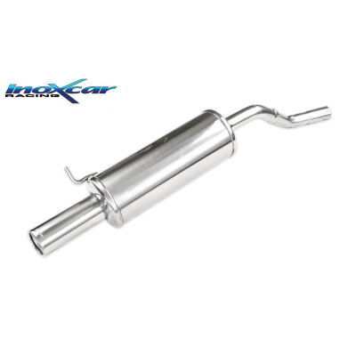 Escape trasero deportivo 1X80 RENAULT TWINGO (type MK2) GT TURBO 1.2 (100CV) 2007-- Ø 45 CON Homologacion Europea Inoxcar