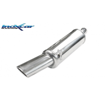 Escape trasero deportivo 1X120X80 FIAT COUPÉ 2.0 20V TURBO (220CV) 1997-2000 Ø 57 SIN homologacion Inoxcar