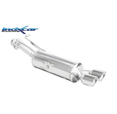 Escape trasero deportivo 2X80 X-RACE PEUGEOT RCZ 1.6 THP (200CV) 2010-- CON Homologacion Europea Inoxcar