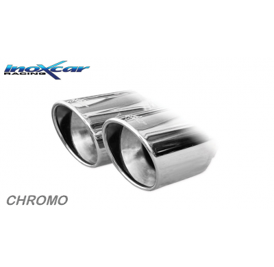 Escape trasero deportivo 2X80 X-RACE RENAULT CLIO 4 900 (75cv) 2018- PENDIENTE de Homologacion Europea Inoxcar