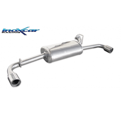 Silenciador trasero deportivo  duplex 1X80 LANCIA DELTA (Type 831) 2.0 TURBO INTEGRALE 8V / 16V 1989-1991 CON Homologacion Europ