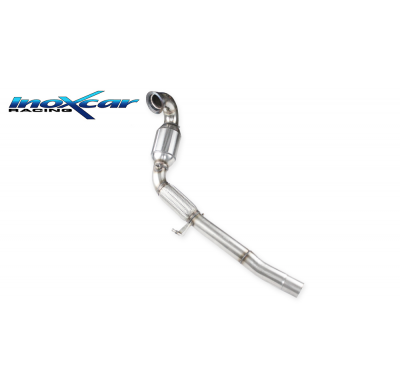 Tubo de reemplazo de catalizador con catalizador de metal 200celle VOLKSWAGEN GOLF 7 2.0 GTI (230CV) 2013--  Inoxcar SIN HOMOLOG