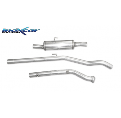 Tubo de sustitución del catalizador + Tubo central directo + Escape trasero Grupo.N54 Ø RENAULT CLIO 2 RS 2.0 PHASE2 (172CV) 200