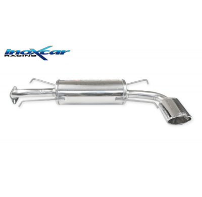 Escape trasero deportivo 1X150X105 SUBARU IMPREZA 4WD 2.0R (150CV) 2007-- CON Homologacion Europea Inoxcar