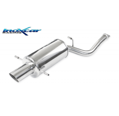 Escape trasero deportivo 1X101 RALLY SUBARU IMPREZA 4WD 2.0 WRX TURBO 2001-- CON Homologacion Europea Inoxcar