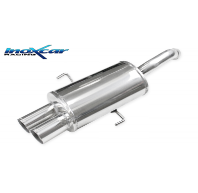 Escape trasero deportivo 2X80 RACING ALFA ROMEO GT 3.2 V6 24V (240CV) 2004-- CON Homologacion Europea Inoxcar