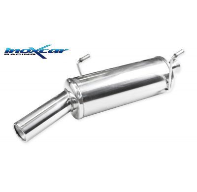 Escape trasero deportivo 1X80 PEUGEOT 206 CC CC 1.6 16V (109CV) 2001-- SIN homologacion Inoxcar