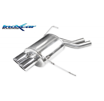Escape trasero deportivo 1X80 X-RACE BMW Z4 (Type E85) Tubazione Ø50 - Raccordo Ø48 - SIN homologacion Inoxcar