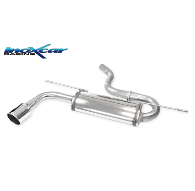 Escape trasero deportivo 1X100 X-RACE AUDI A3 (Type 8V) SPORTBACK 1.0 TFSI (116cv) 2016-- PENDIENTE de Homologacion Europea