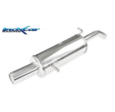 Escape trasero deportivo 1X80 CITROEN C2 1.6 16V VTS (125CV) 2003-- Ø 45 CON Homologacion Europea Inoxcar