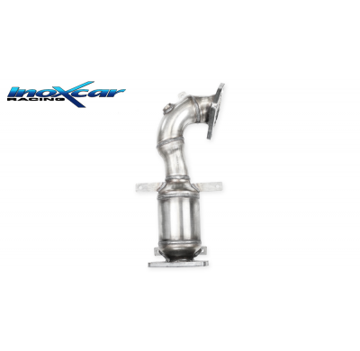 Tubo de sustitución del catalizador con catalizador metalico (Turbo IHI) ABARTH 695 TRIBUTO FERRARI (180CV) 2009--  Ø 48 SIN hom